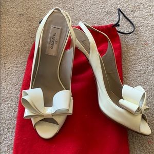 Valentino heels with bow